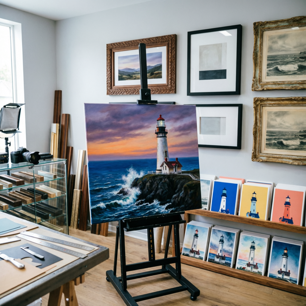 Enmarcación gran formato