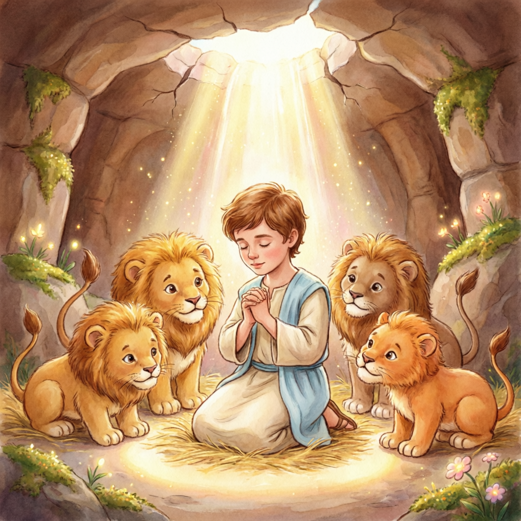 Daniel na cova dos leões