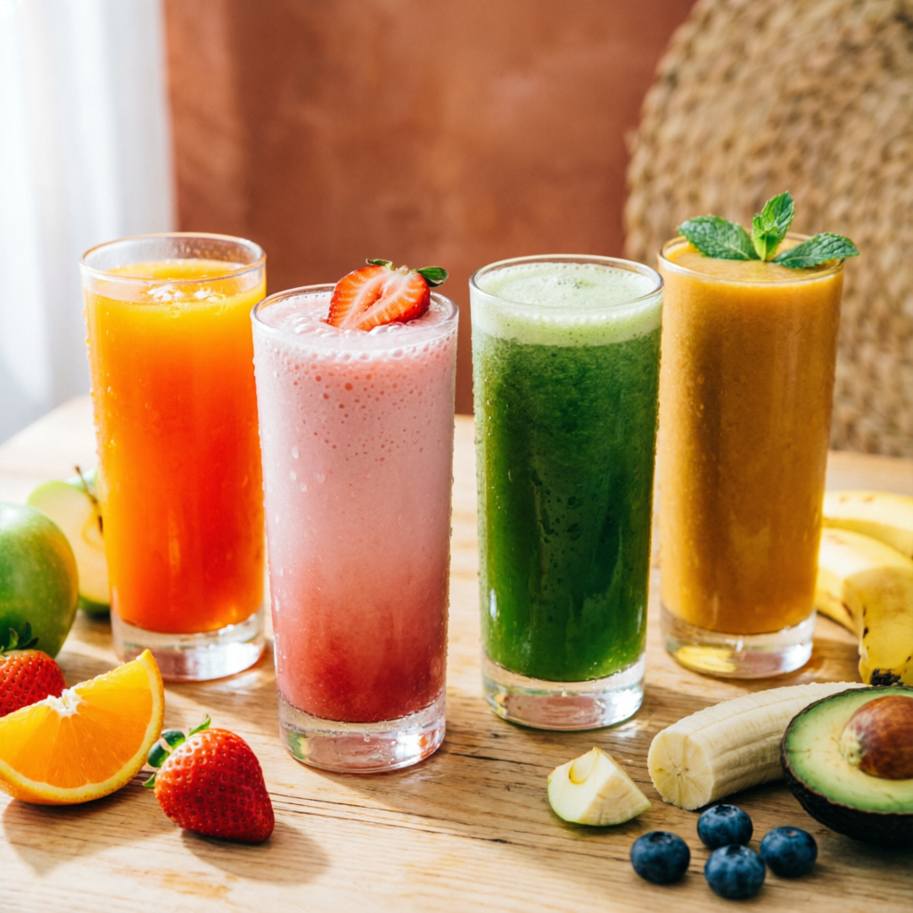 Jugos y licuados frescos