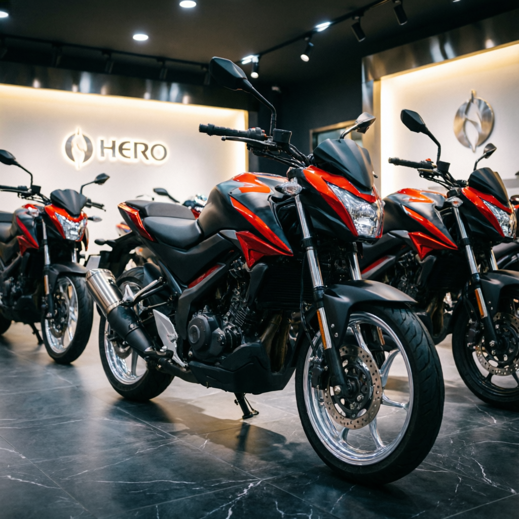 Hero Sports Bikes available at Shri Kushal Gurudev Auto Gariaband