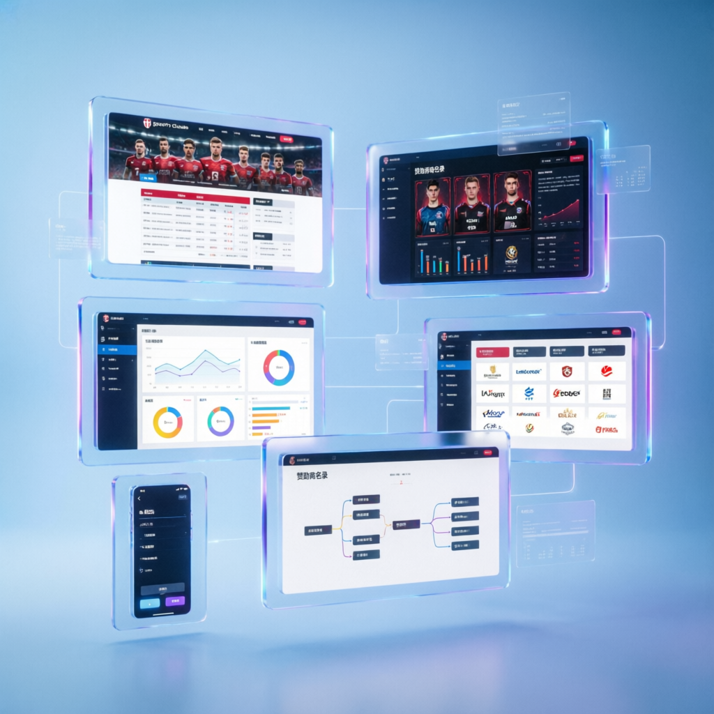 EsportsPro Digital Platform Dashboard