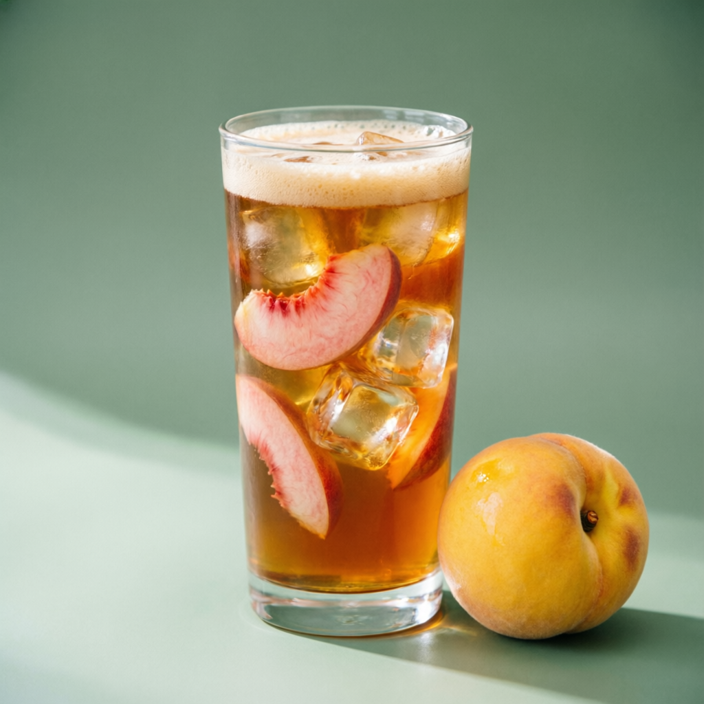 Shaken Peach Black Tea