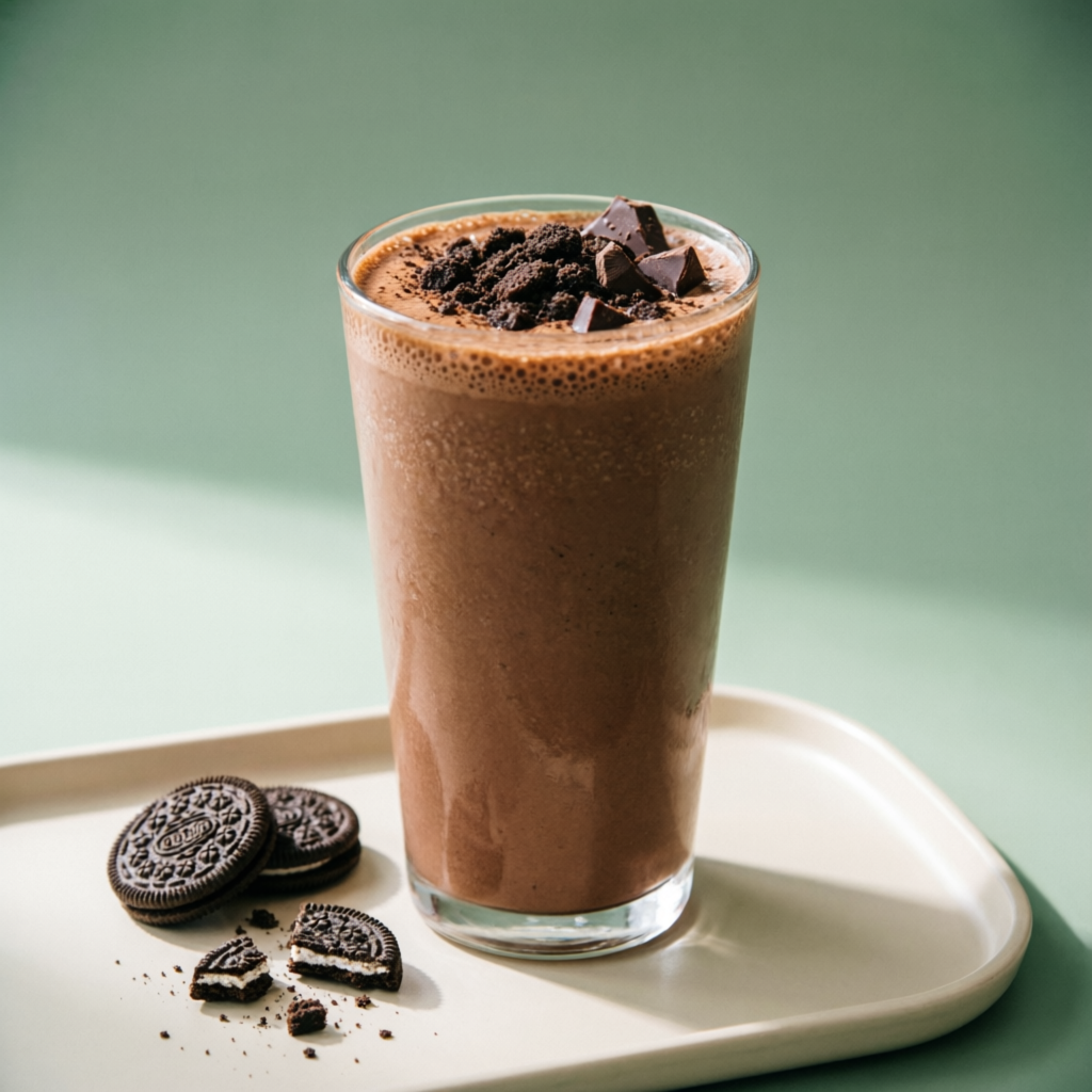 Chocolate Oreo Shaking Milkshake