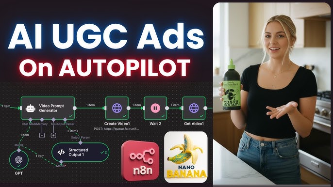 AI UGC Ads Automation Workflow
