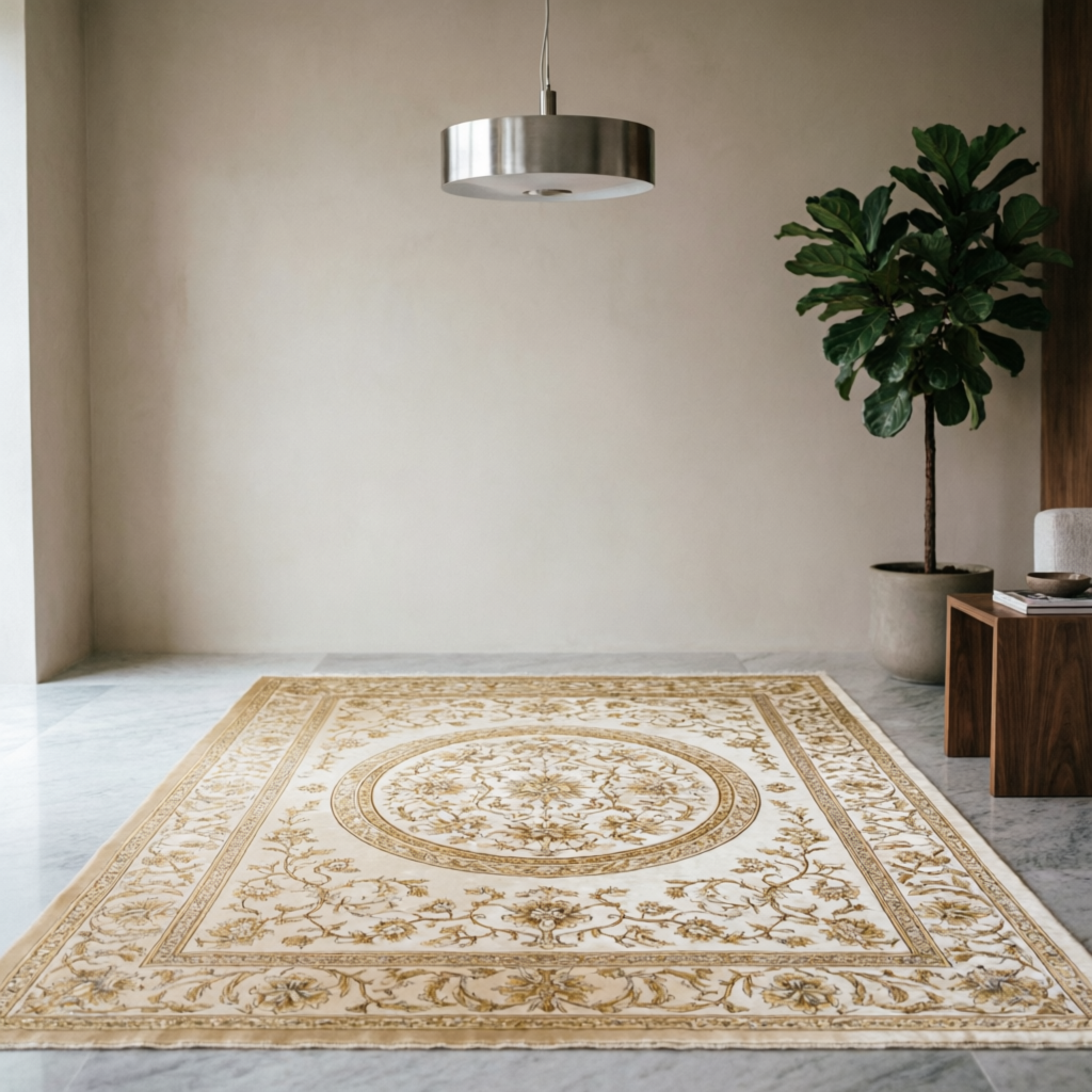 Handmade Handknotted Fine Silk Rugs Persian