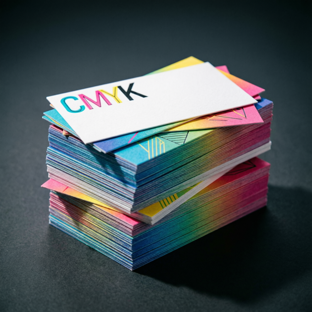 Печать визиток CMYK