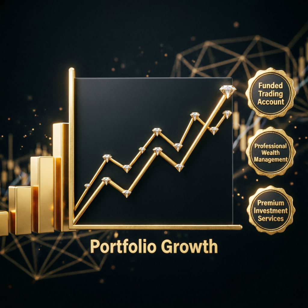 Funded Trading Account Portfolio Growth with Professional Wealth Management