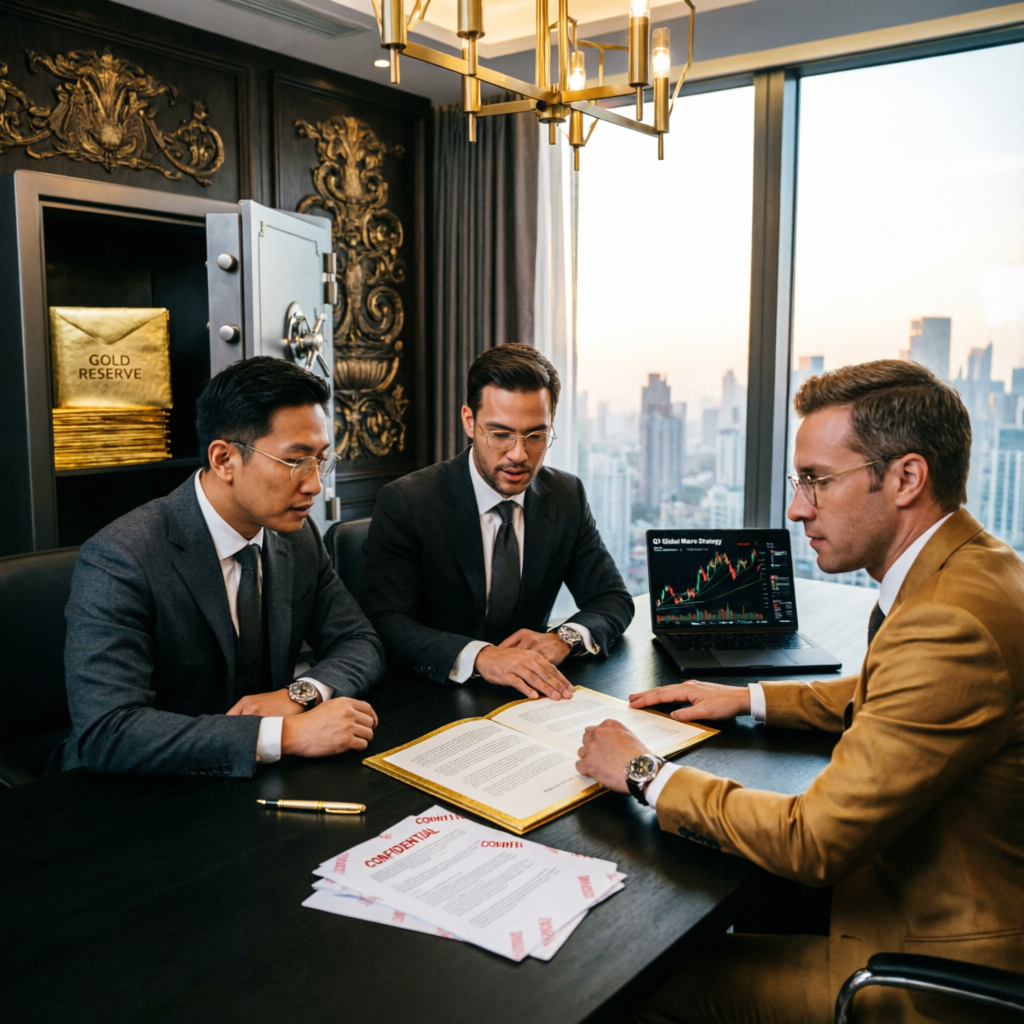 Premium Financial Consulting Meeting with Professional Advisors