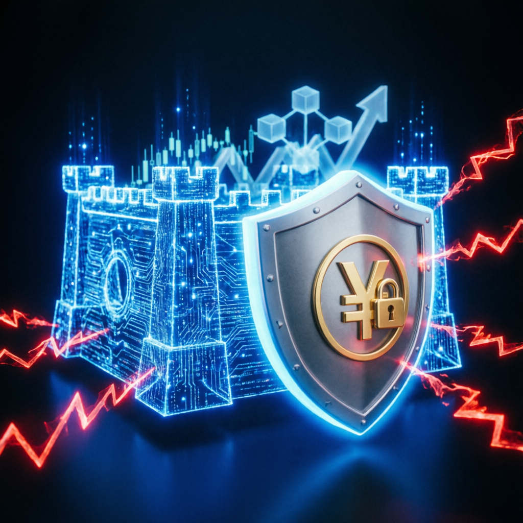 Risk management and trading psychology concept