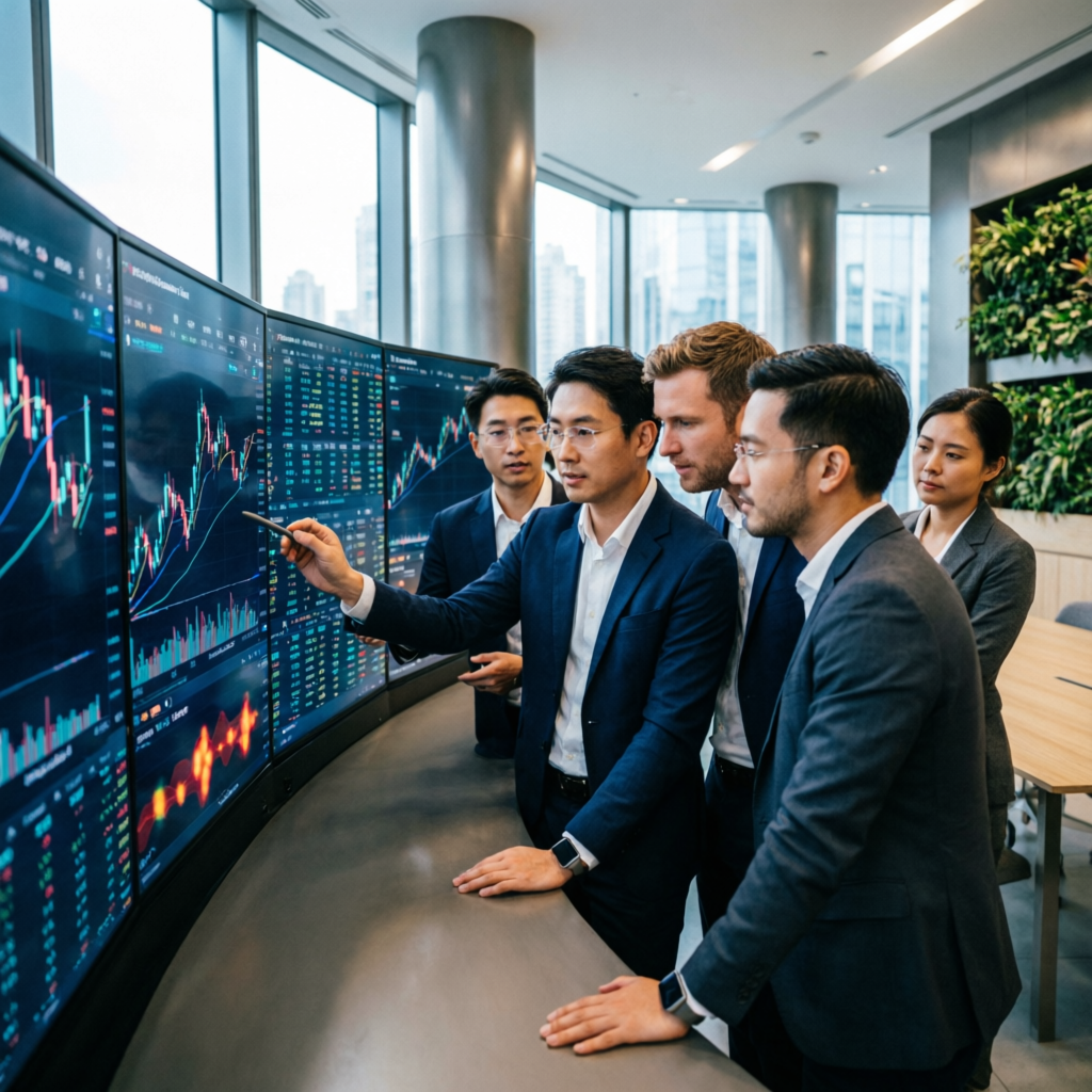 Professional trading team analysis