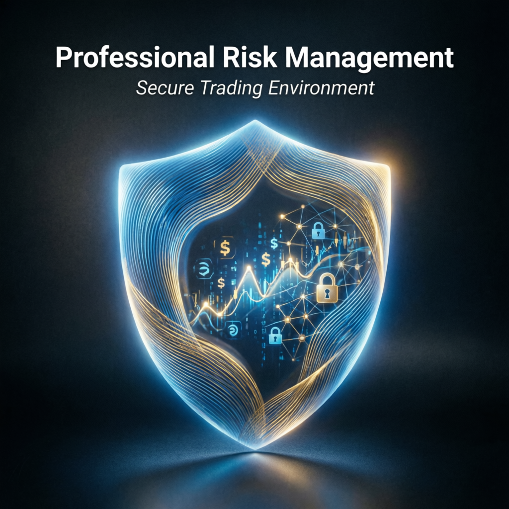 Professional risk management and secure trading environment