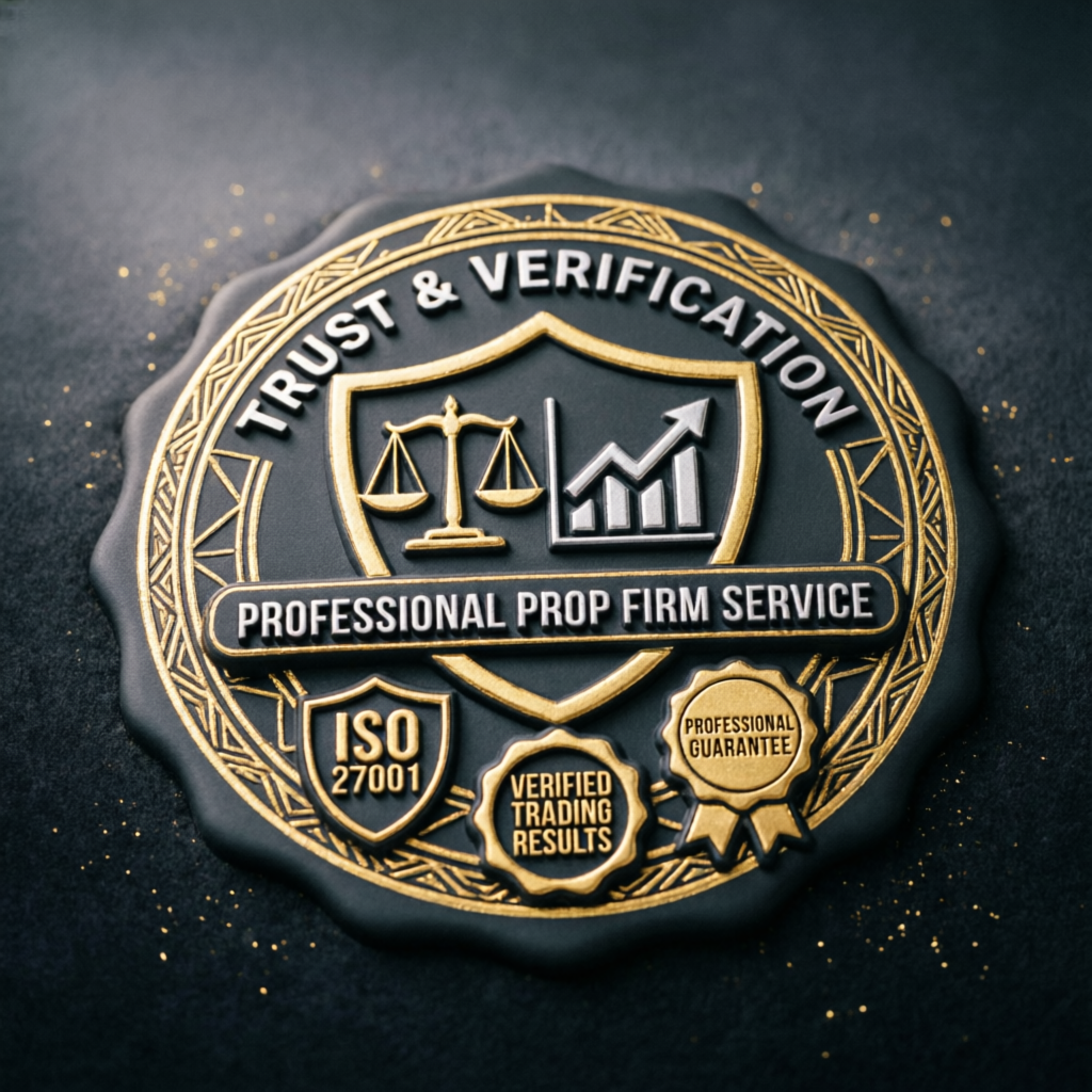 PFM Capitals Trust and Verification Seal Showing ISO 27001 Certification and Professional Guarantee