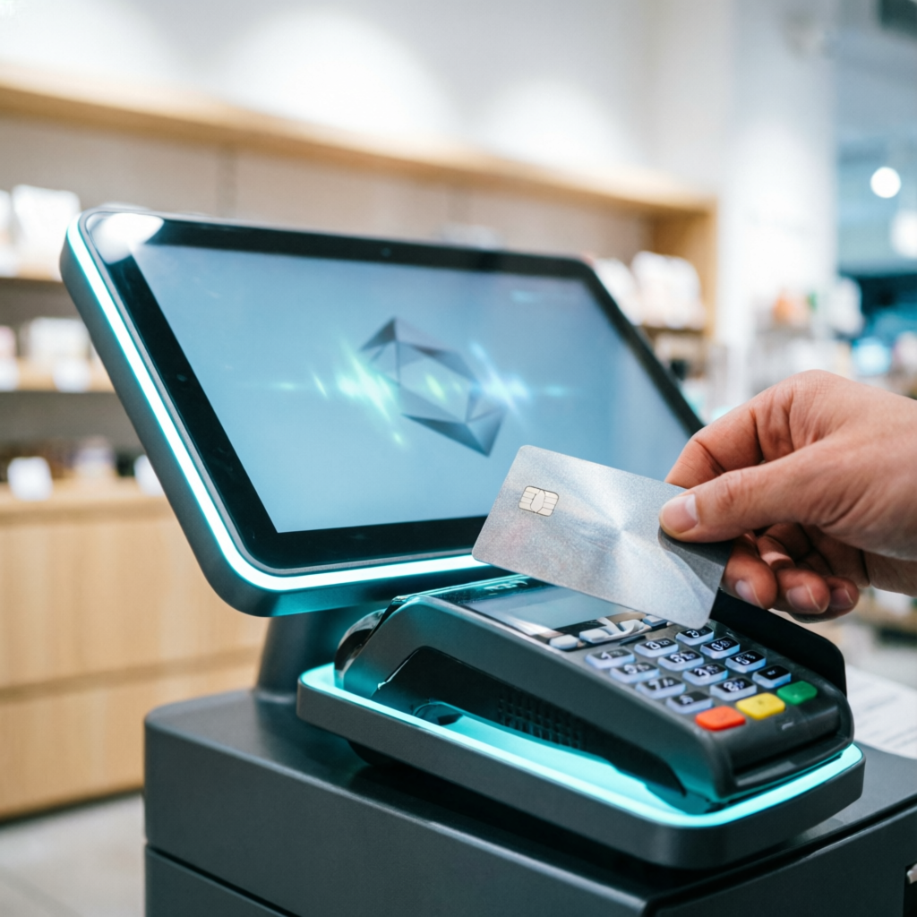 Terminal POS con pago contactless