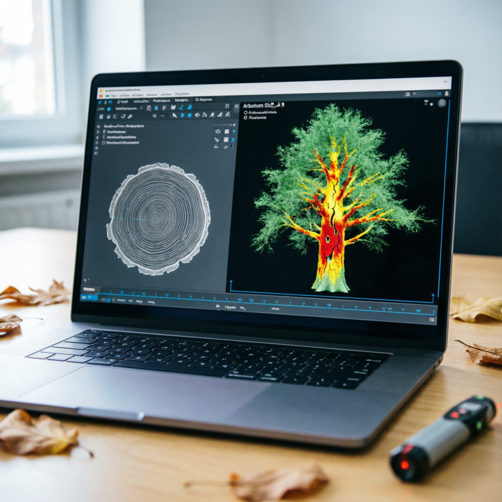 3D модель дерева