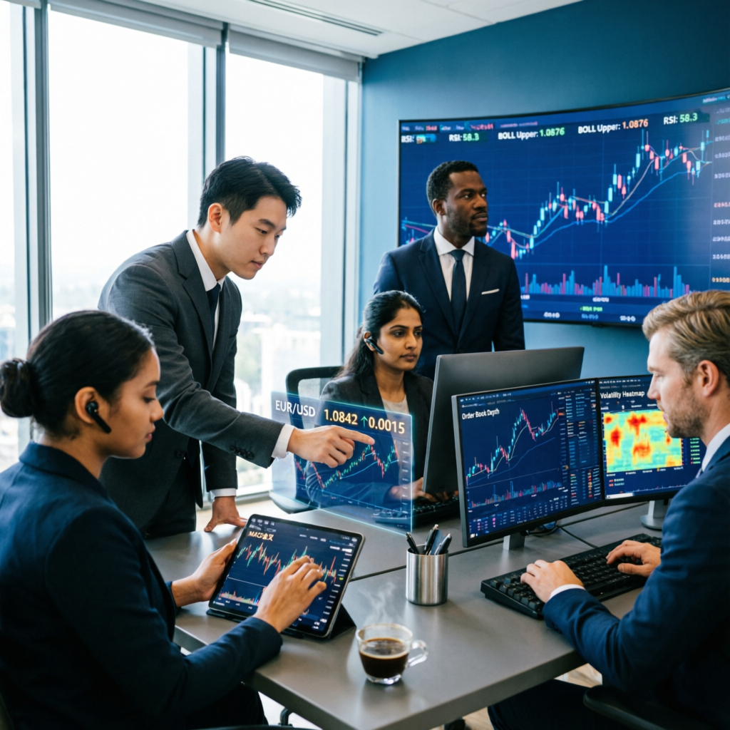 Professional trading team at Prop Firm Gurus