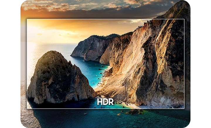 Samsung U8100F qualidade de imagem HDR
