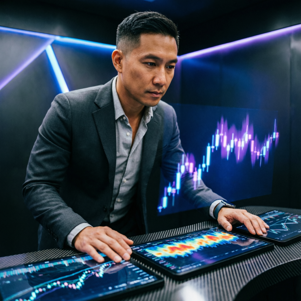 Professional forex trader analyzing My Funded Futures rules
