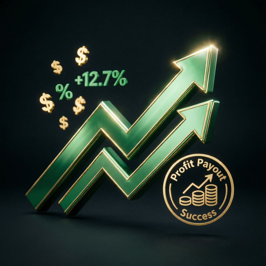 Profit payout success chart