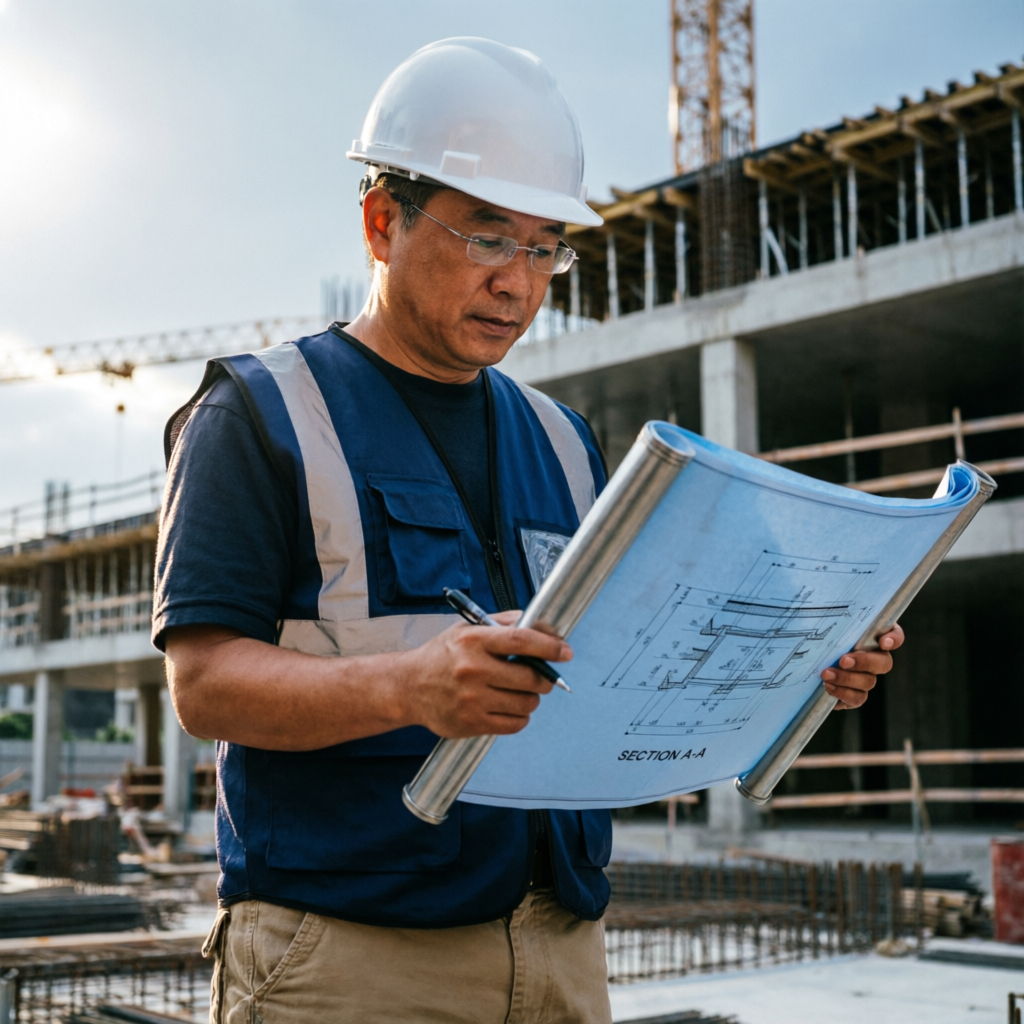 Engenheiro Atrium em obra