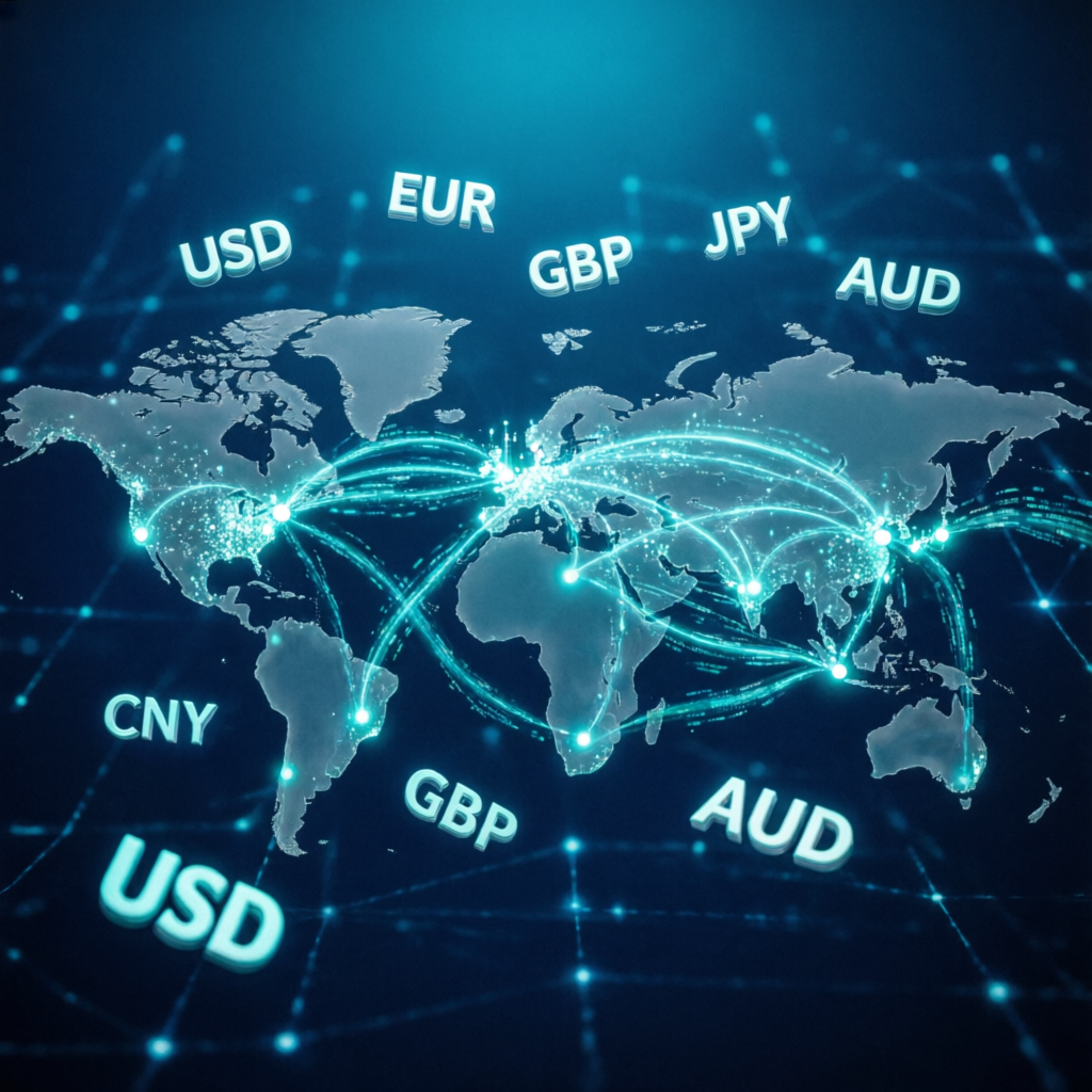 Global forex trading network