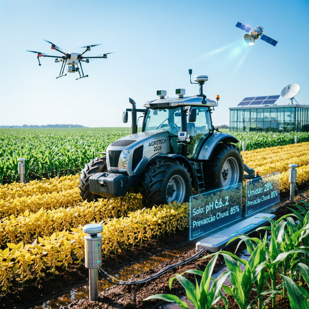 big data no agronegócio tecnologia no campo 2026