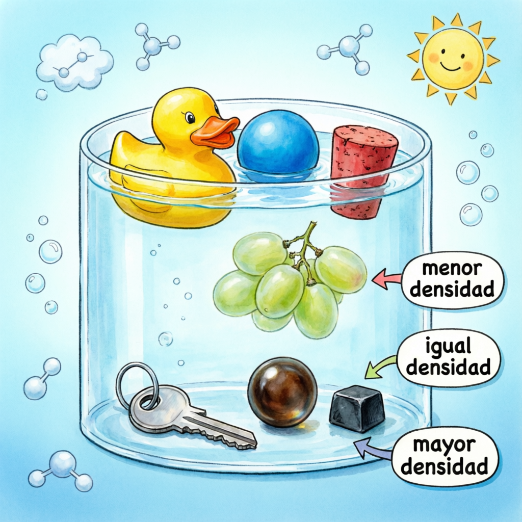 Concepto de densidad