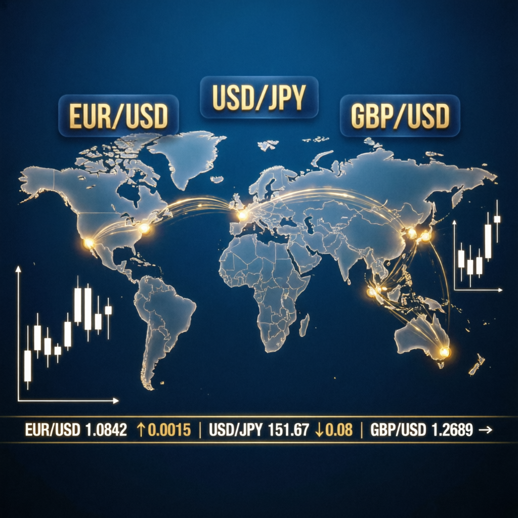 Global forex trading results across multiple currency pairs - PFM Capitals