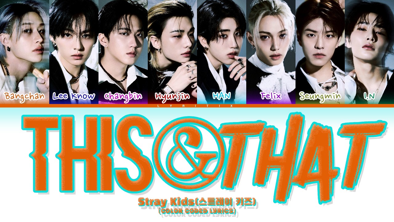 Stray Kids THIS & THAT album con photocard membri
