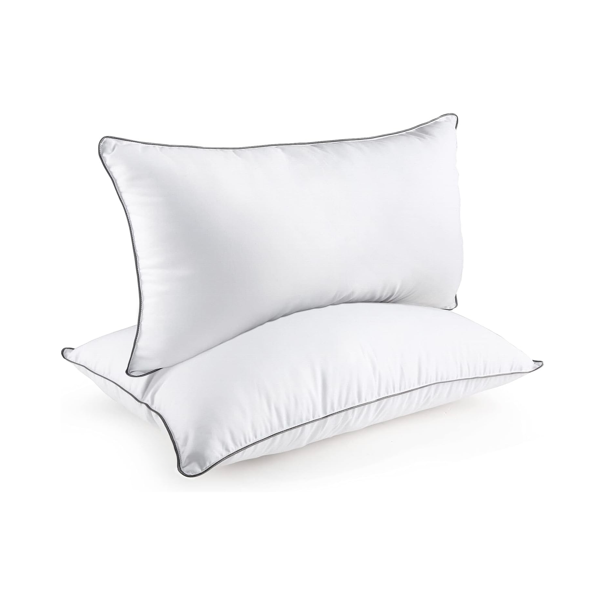 Utopia Bedding cuscini letto bianchi set di 2 stile hotel