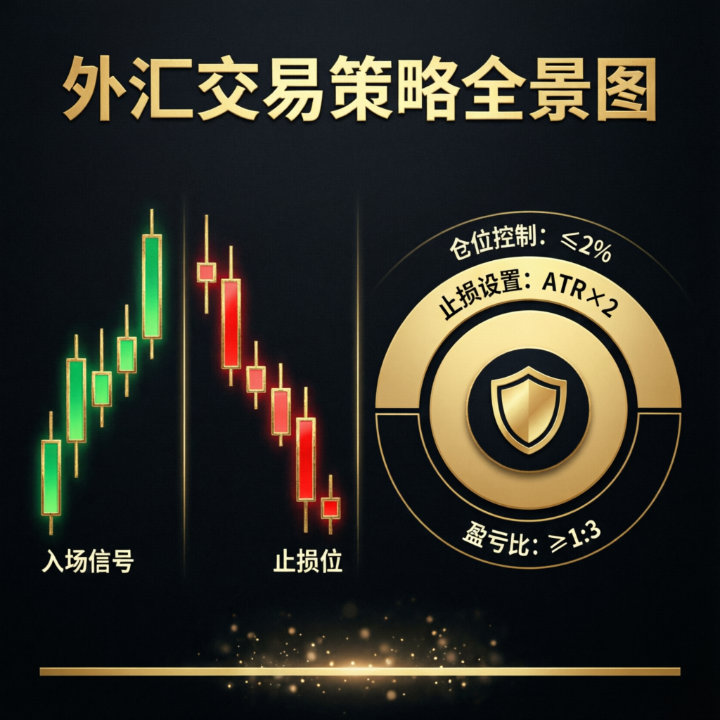 Forex Trading Strategy: Entry signals, stop loss placement, and risk management parameters