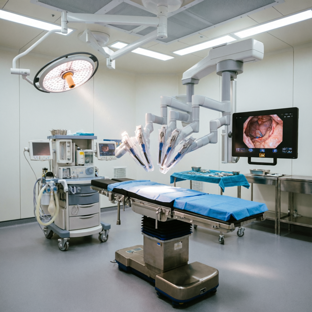 Advanced Laparoscopic Surgery Operating Room at Best Hospital in Vasai Virar
