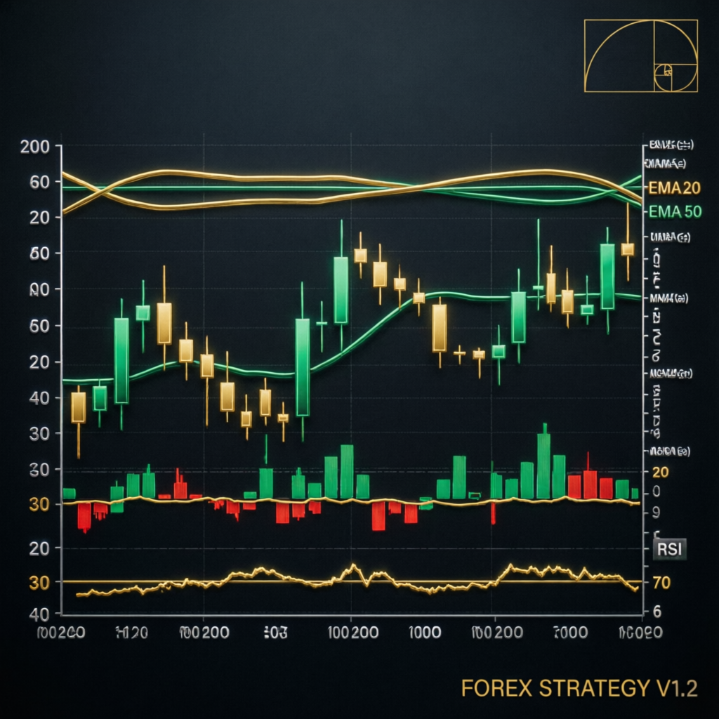 Forex trading strategy with technical indicators for Apex evaluation