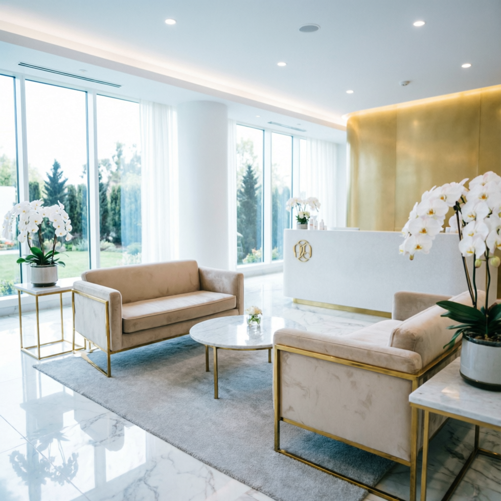 Izzie Skincare Spa Interior