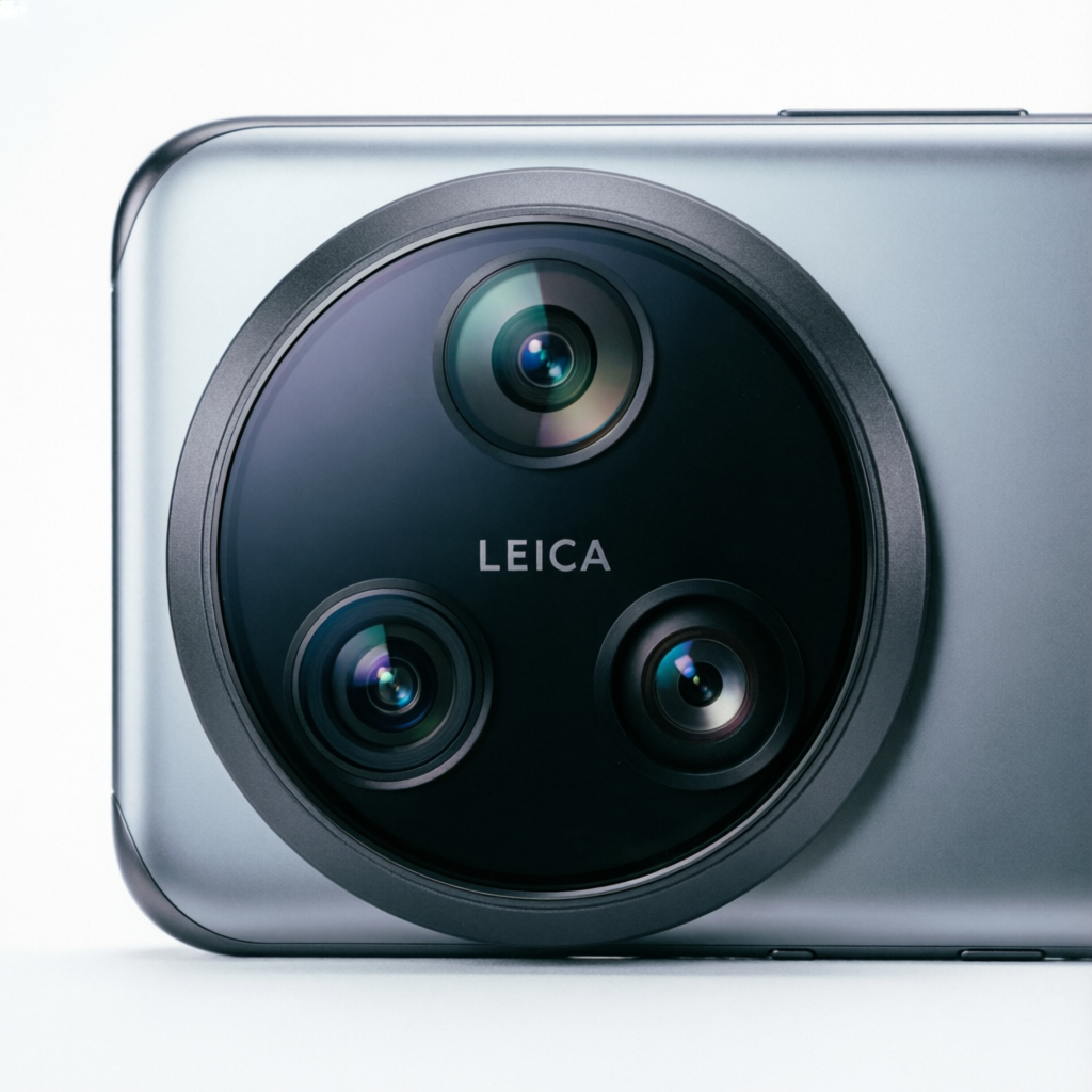 Камера Xiaomi 17 Leica Summilux с тремя объективами