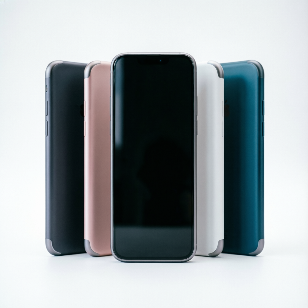 Дизайн Xiaomi 17 в пяти цветах