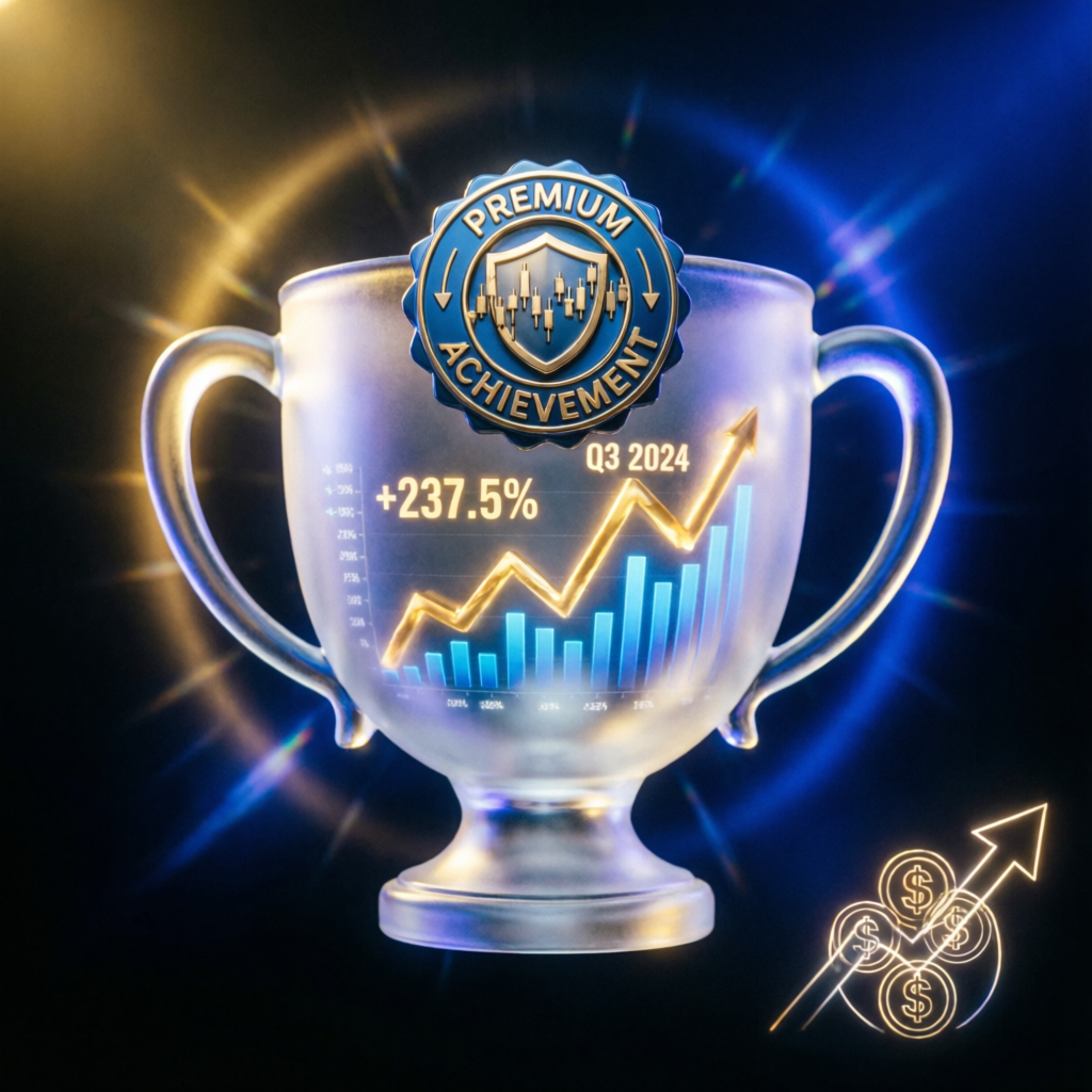 Trading achievement trophy showing success and legitimacy of Apex Trader Funding prop firm
