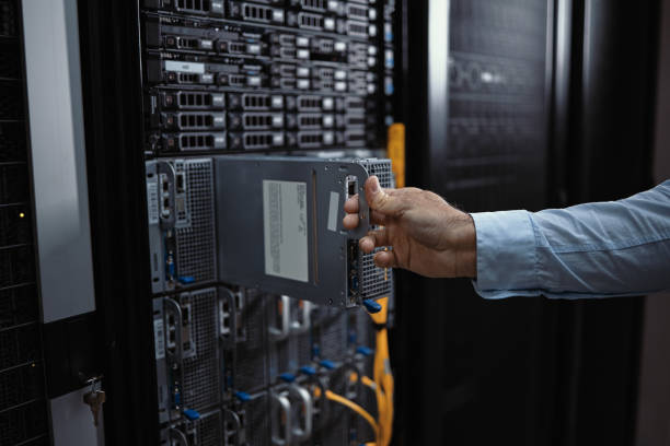 Veeam engineer at work