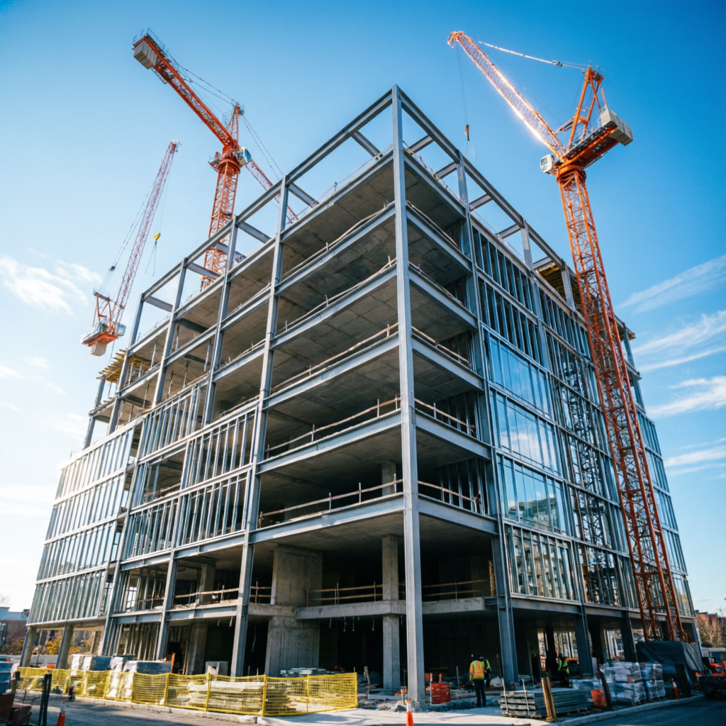 Obra em construção