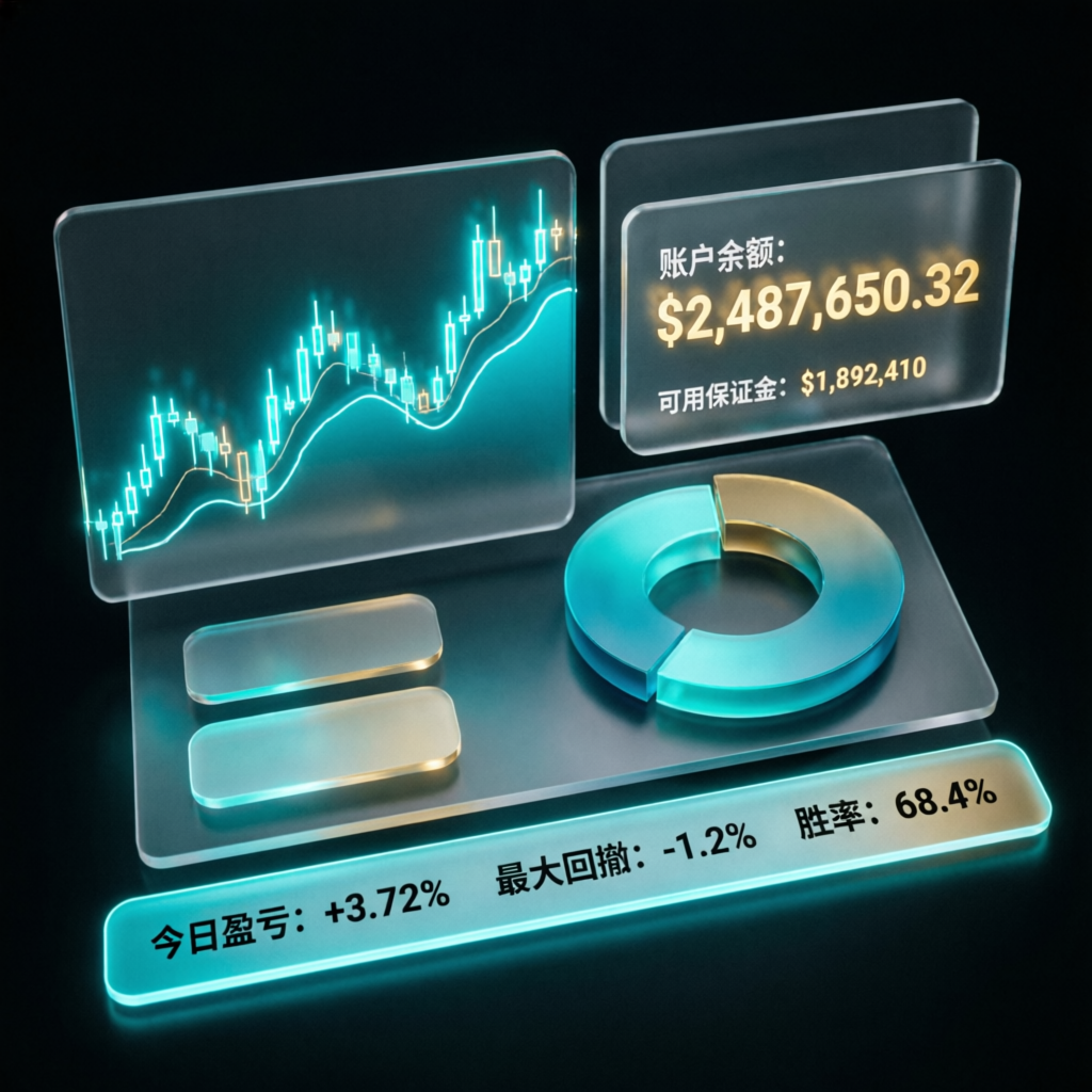 Apex Trader Funding dashboard showing account balance and profit metrics