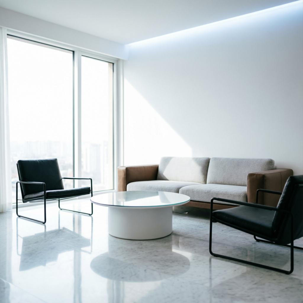 Espacio impecable y limpio