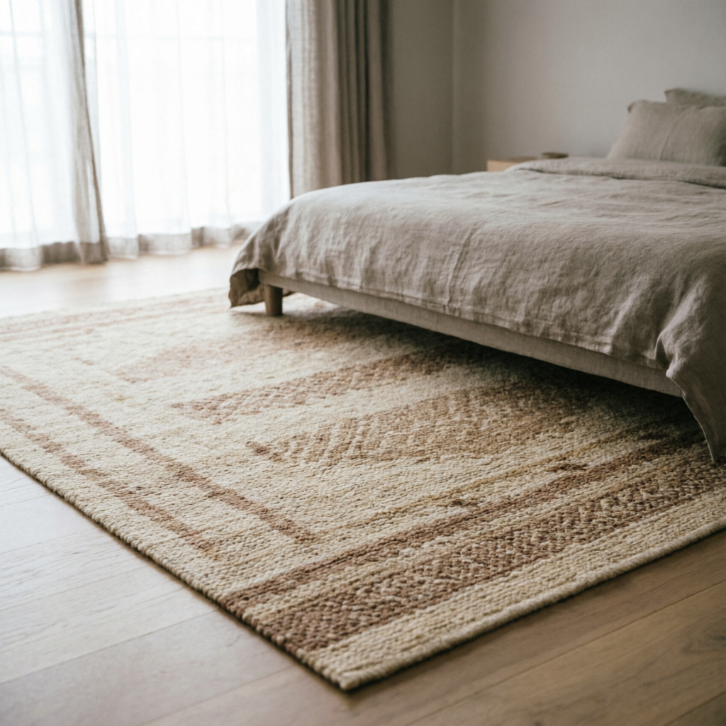 Handloom woven rug