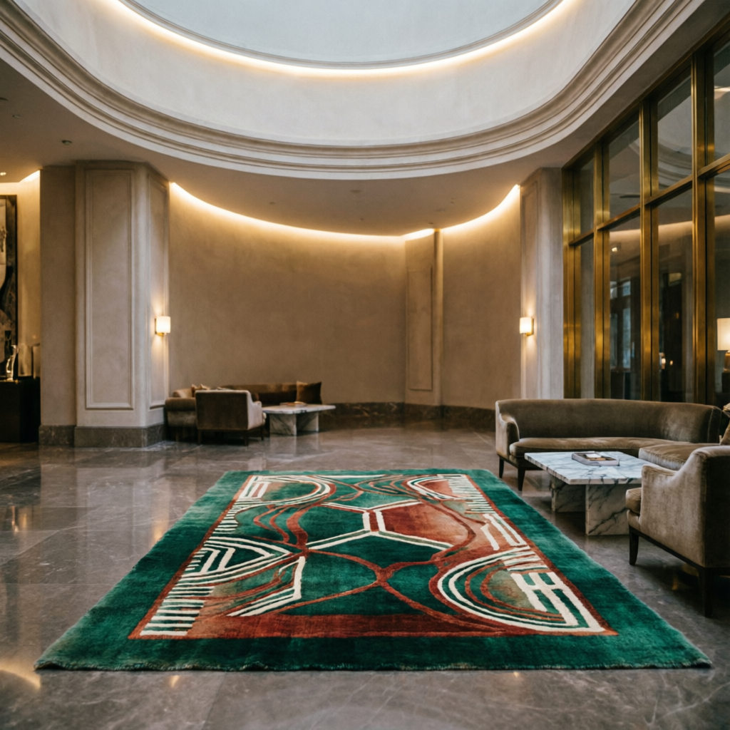 Bespoke custom-designed rug