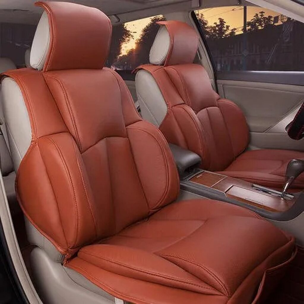Premium car seat covers and interior accessories