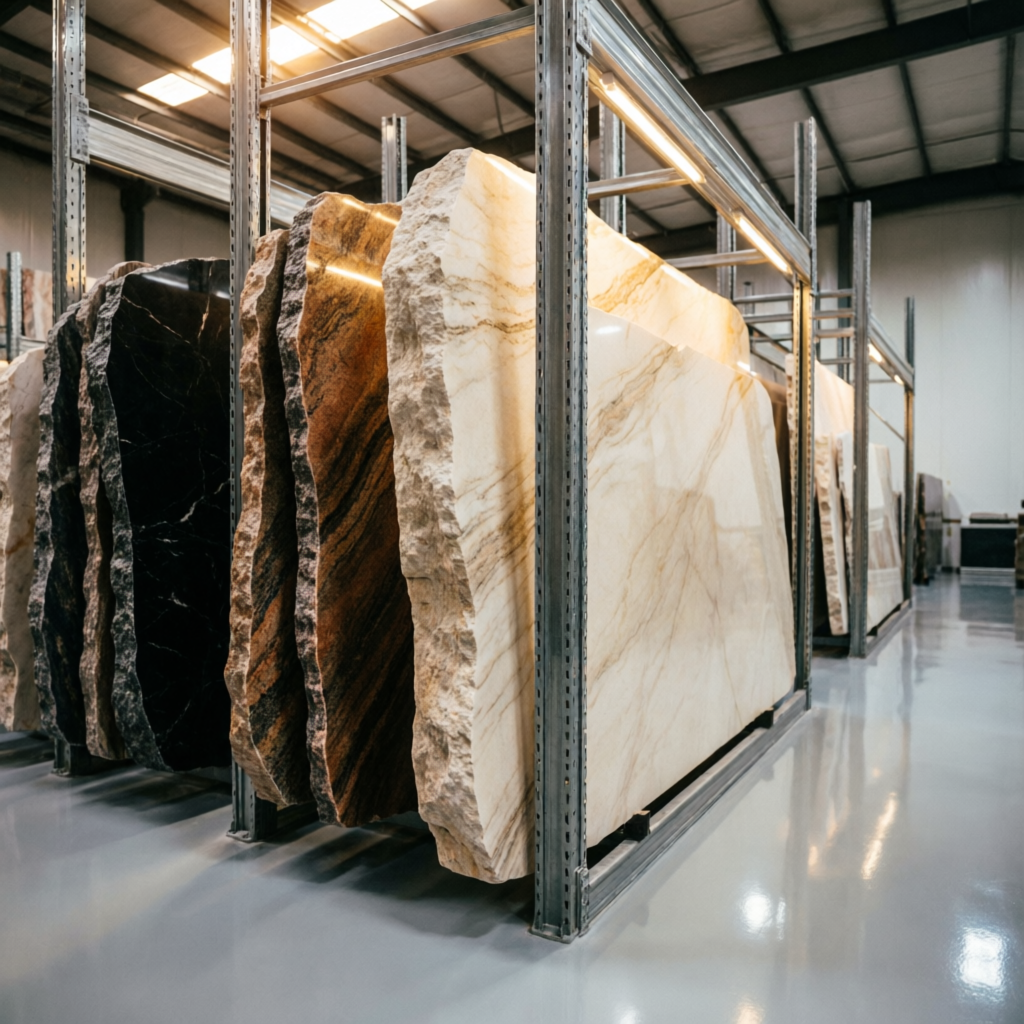 Granite slab swatch