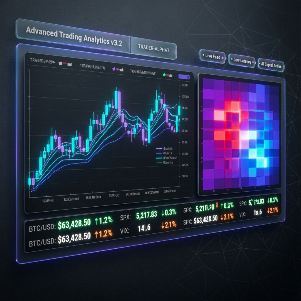 Advanced trading analytics and technology dashboard