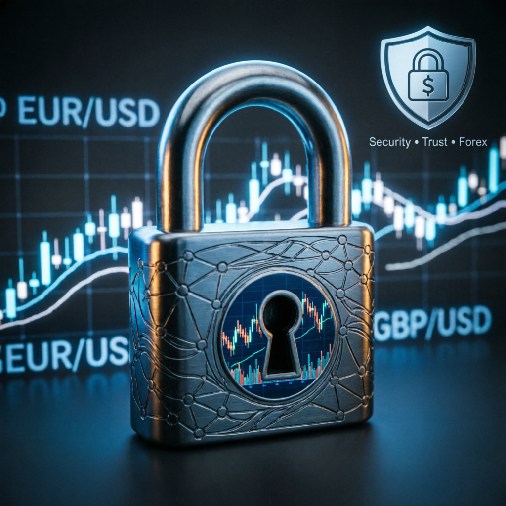 Security and trust in forex trading with digital lock