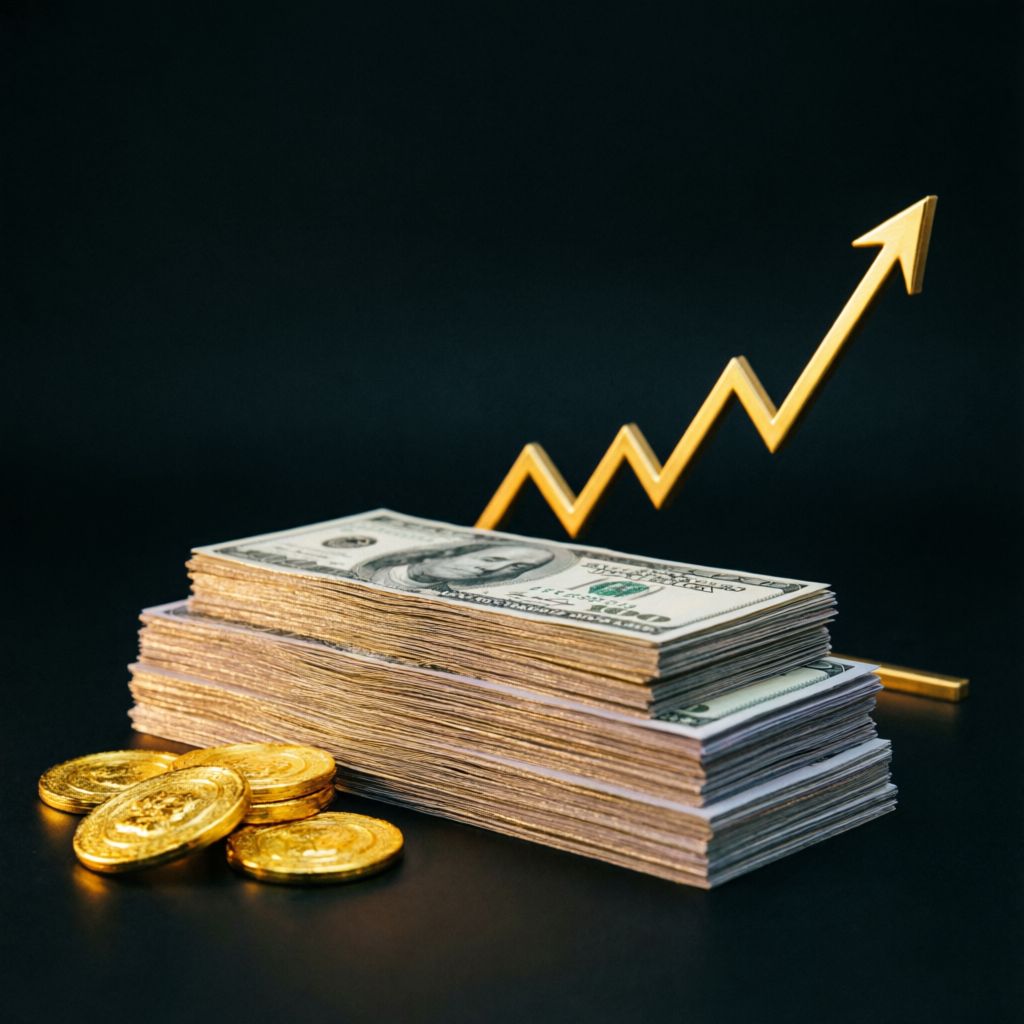 Success story showing profit growth and funded account achievement