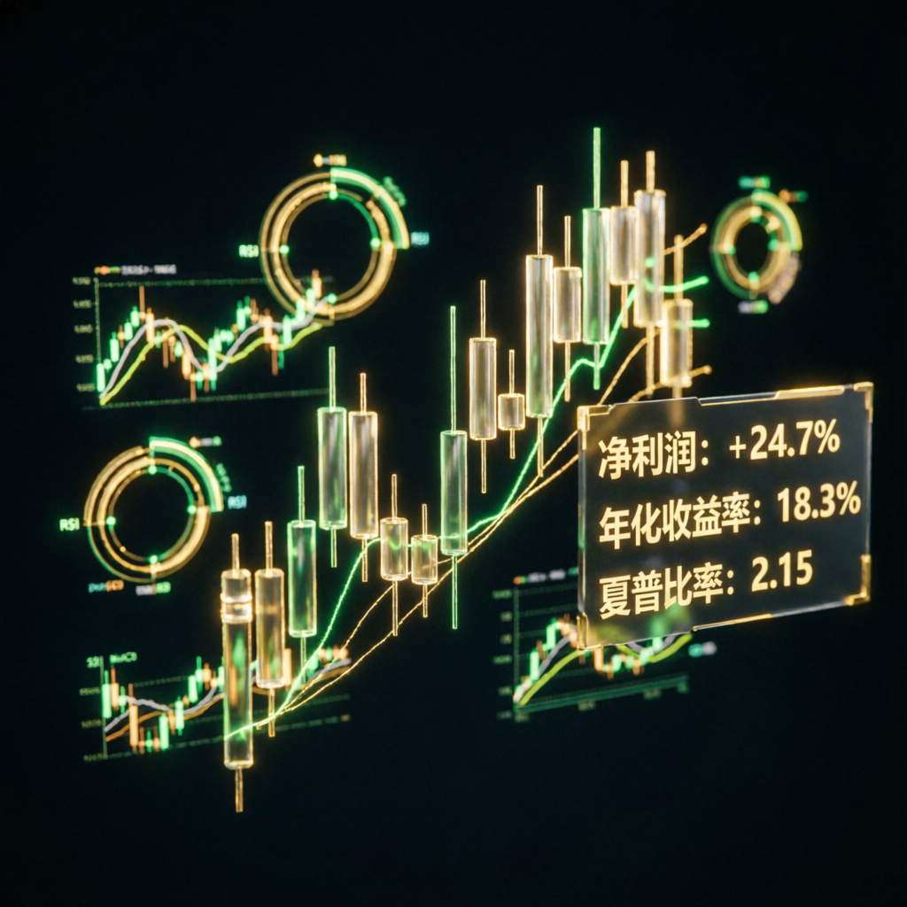 Financial data visualization with trading charts