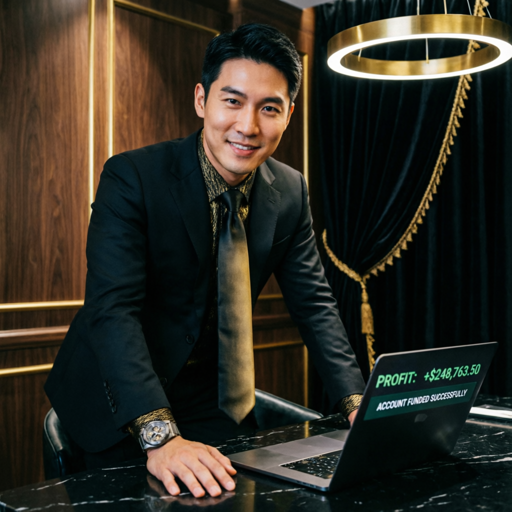Professional trader receiving Topstep funded account payout successfully