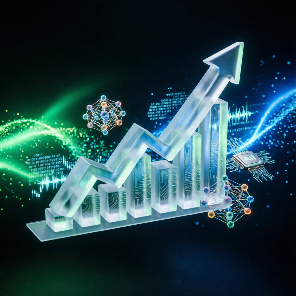 Account Growth and Scaling Visualization